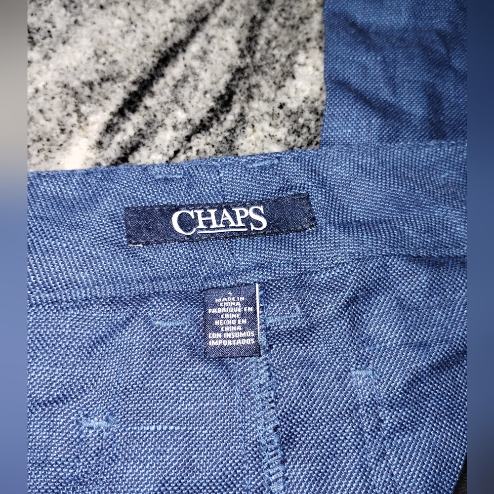 Chaps NWT cropped trouser, mid rise, wide leg size 4 - Picture 2 of 9